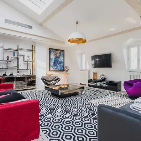 Apartman Designer Loft - 2bd-6p- Arc De Triomphe *