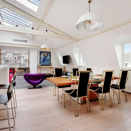 Designer Loft - 2bd-6p- Arc De Triomphe * Párizs